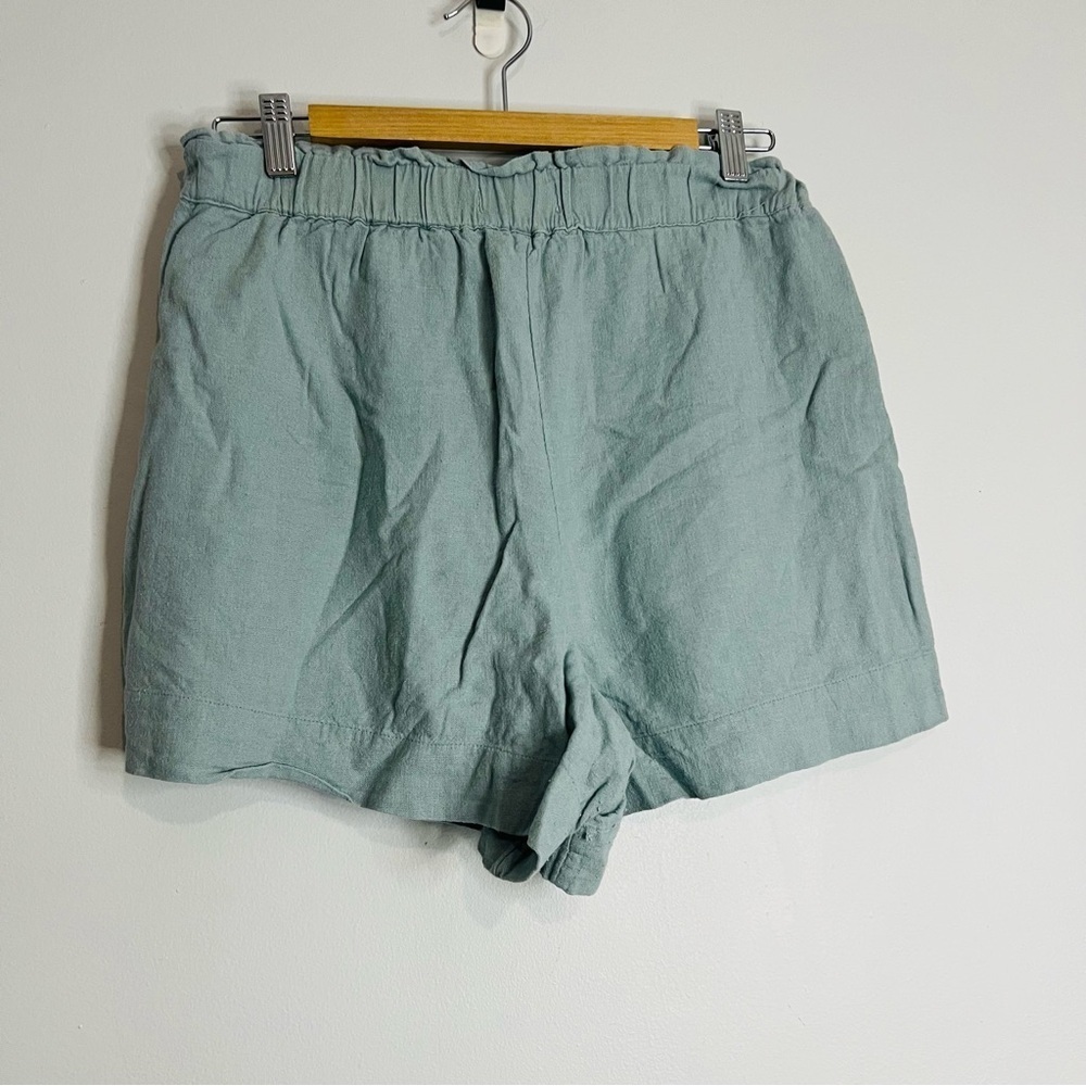 Abercrombie and fitch green linen shorts size medium - Picture 6 of 6